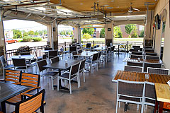 Design and patio construction for restaurants